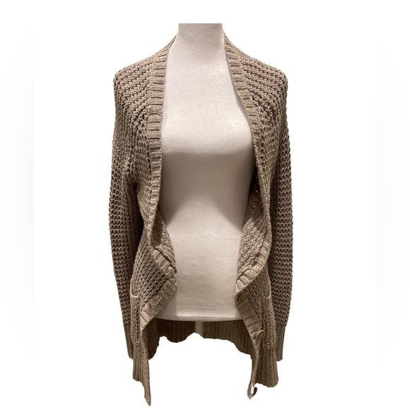 American Eagle Women’s Crochet Button-Down Sweater Cardigan - Picture 1 of 5